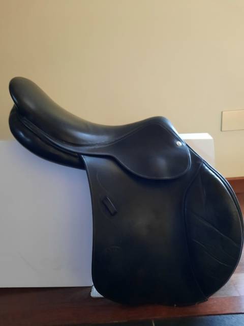 Sella Pariani da salto, 17'' nera