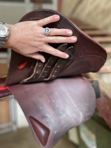 Sella mista Devoucoux  17" - 2018