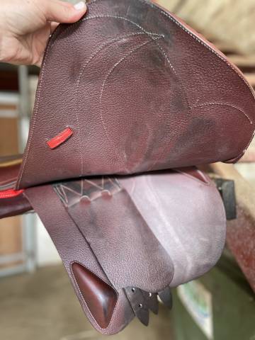 Sella mista Devoucoux  17" - 2018