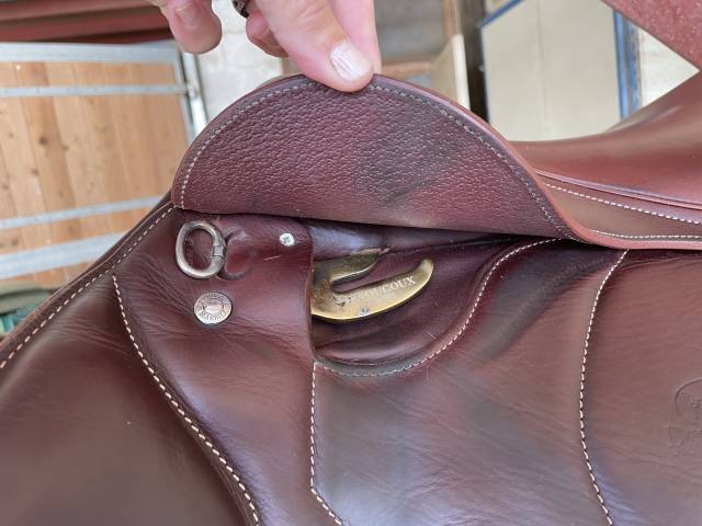 Sella mista Devoucoux  17" - 2018