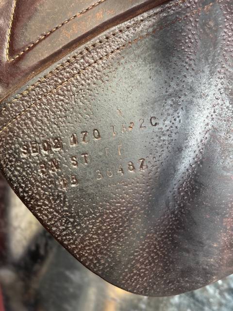 Sella da salto ostacoli CWD  17" - 2015