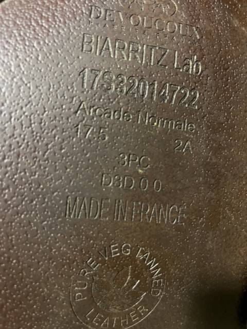 Sella mista Devoucoux  17.5" - 2017