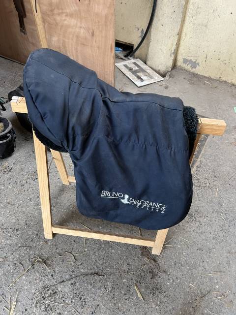 Sella da salto ostacoli  Bruno Delgrange  17.5" - 2020