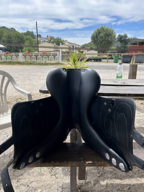 Sella da dressage Hoffsteiner  17.5" - 2018