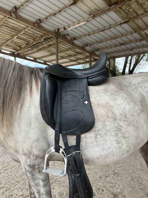 Sella da dressage Hoffsteiner  17.5" - 2018