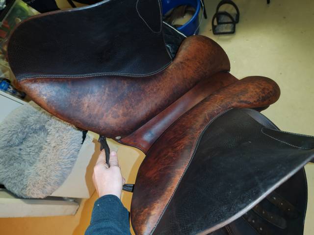 Sella mista Forestier  17" - 2017