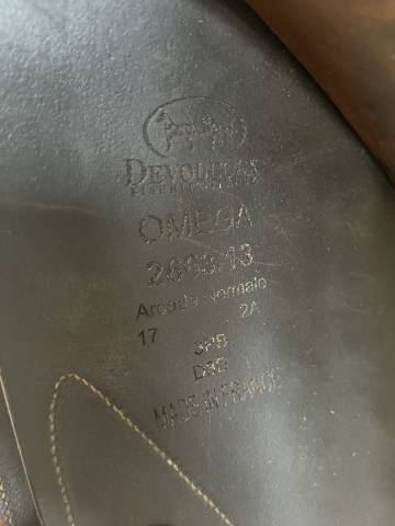 Sella da salto ostacoli Devoucoux  17" - 2013