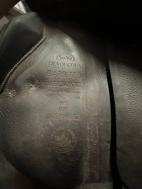 Sella da salto ostacoli Devoucoux  18" - 2018