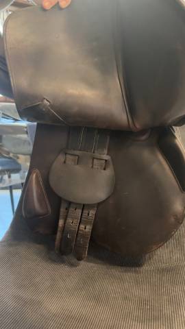 Sella da salto ostacoli Equipe  17" - 2015