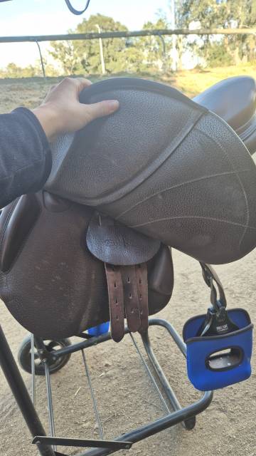 Sella da salto ostacoli Equipe  17.5" - 2022