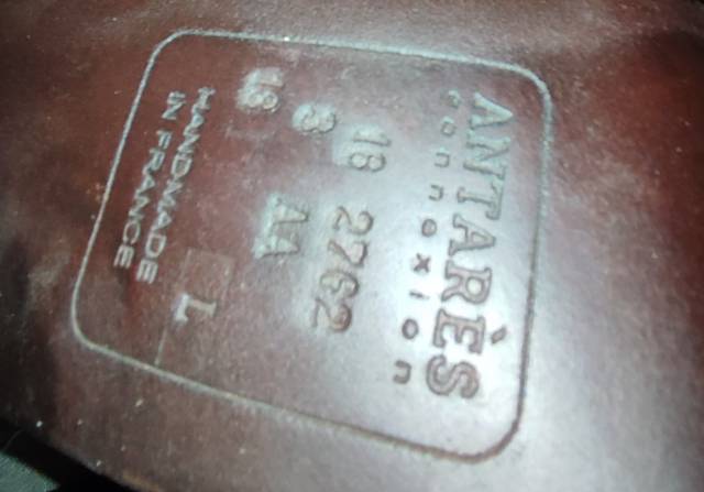 Sella da salto ostacoli Antar&egrave;s  18" - 2017