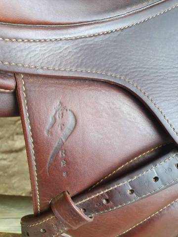 Sella da salto ostacoli Antarès  17" - 2014