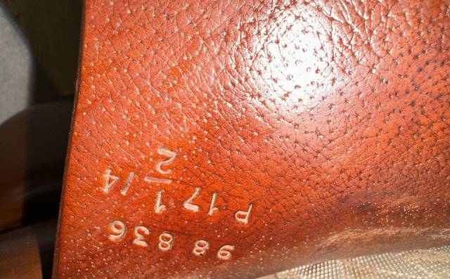 Sella da salto ostacoli Delgrange  17.5" - 1998