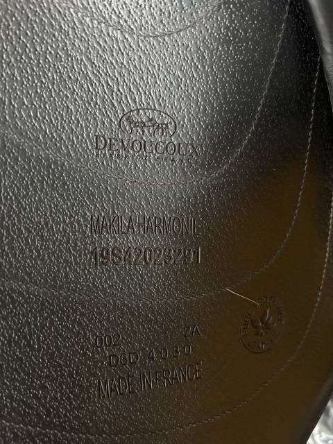 Sella da dressage Devoucoux  17" - 2019