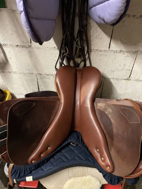 Sella mista Eric Thomas  17.5" - 2017