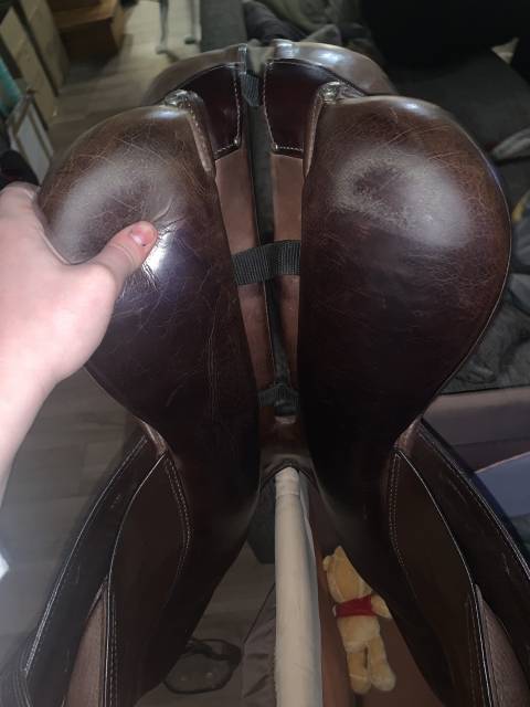 Sella da salto ostacoli Stubben  17.5" - 2017