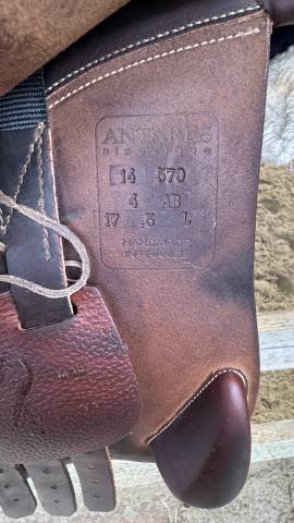 Sella mista Antarès  17.5" - 2014