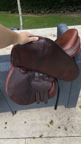 Sella da salto ostacoli Equipe  17" - 2018