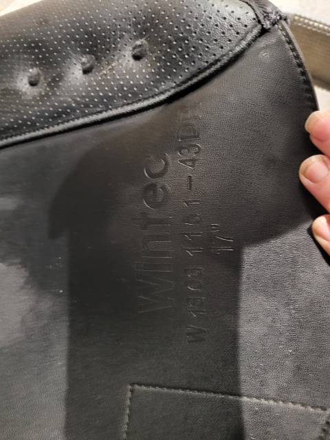 Sella da dressage Wintec  17" - 2018
