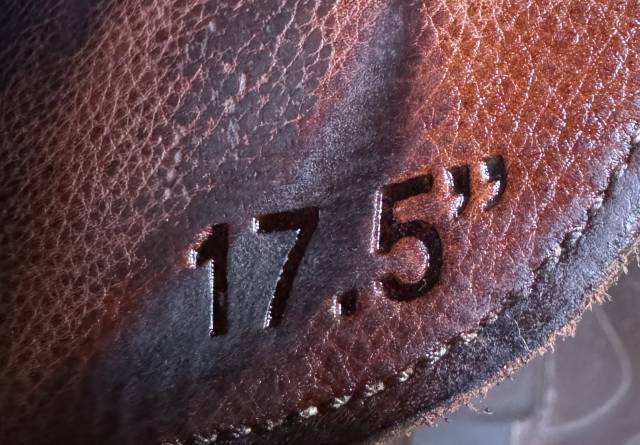 Sella da cross Eric Thomas  17.5" - 2021