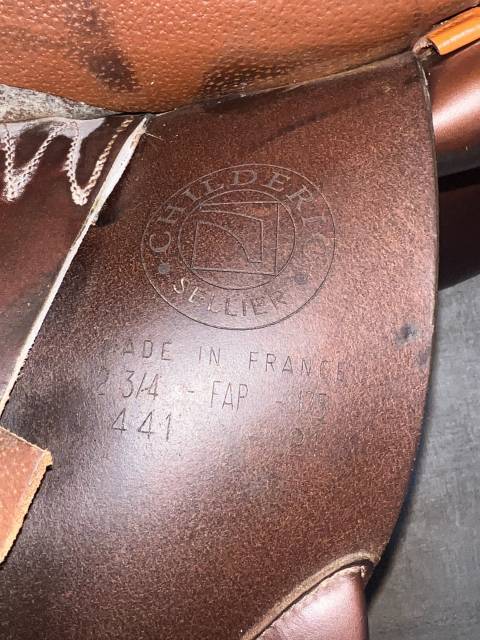 Sella da salto ostacoli Childeric  17.5" - 2021