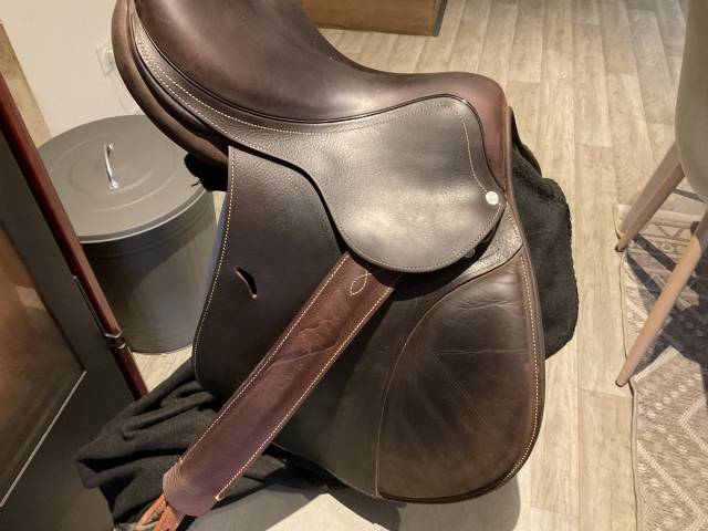 Sella da salto ostacoli Antarès  17" - 2019