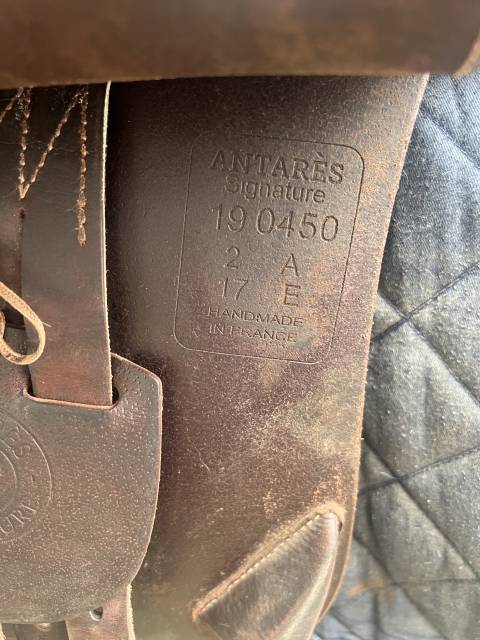 Sella da salto ostacoli Antarès  17" - 2019