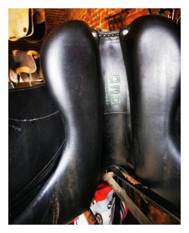 Sella da dressage Devoucoux  17.5" - 2017