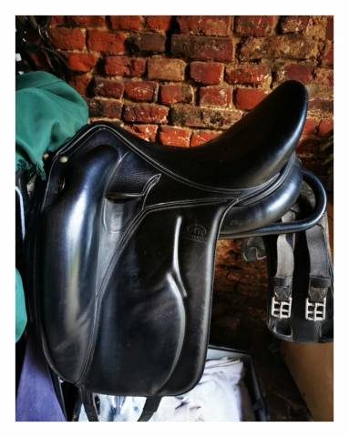 Sella da dressage Devoucoux  17.5" - 2017