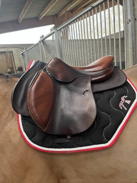 Sella da salto ostacoli Antarès  17" - 2003