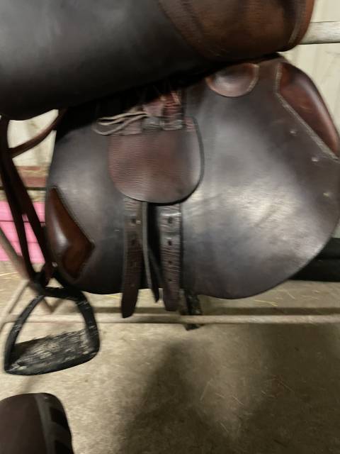 Sella da salto ostacoli Antar&egrave;s  17.5" - 2010