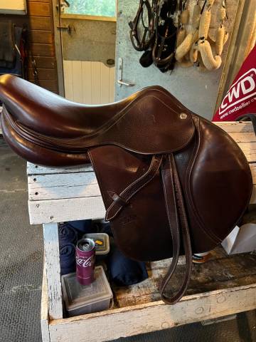 Sella da salto ostacoli CWD  17" - 2015