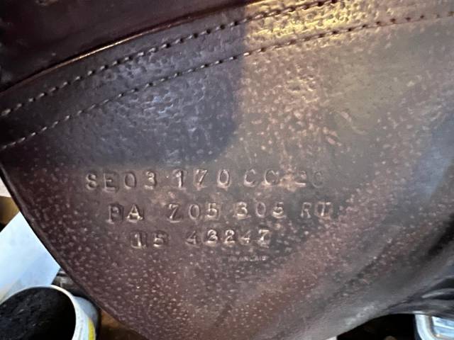 Sella da salto ostacoli CWD  17" - 2015