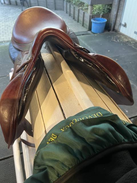 Sella da cross Devoucoux  17.5" - 2018