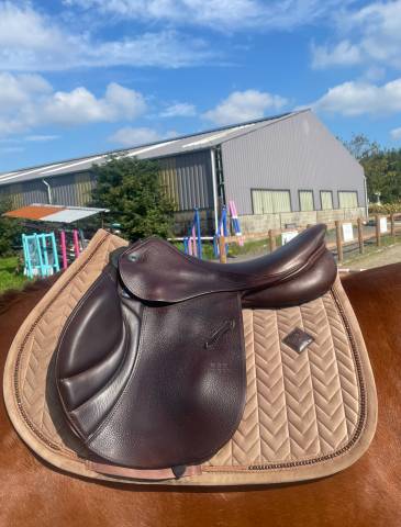 Sella da salto ostacoli Stubben  17.5" - 2021