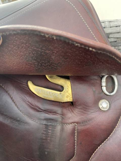 Sella da salto ostacoli Devoucoux Chiberta S 17.5" - 2019