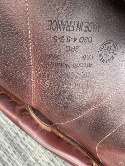 Sella da salto ostacoli Devoucoux Chiberta S 17.5" - 2019