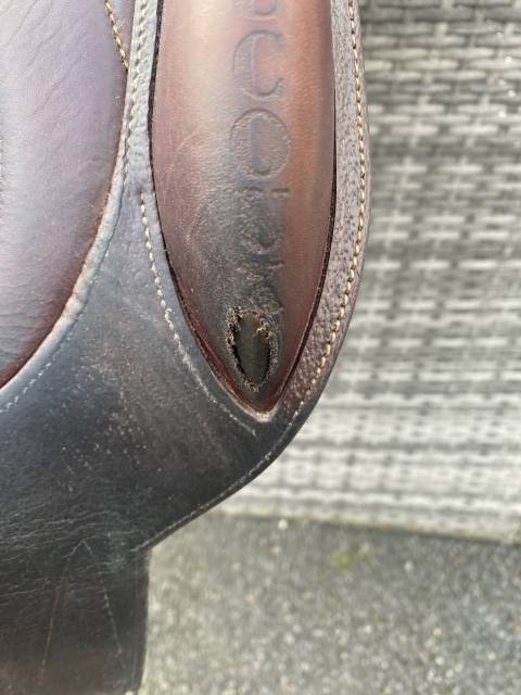 Sella da salto ostacoli Devoucoux Chiberta S 17.5" - 2019