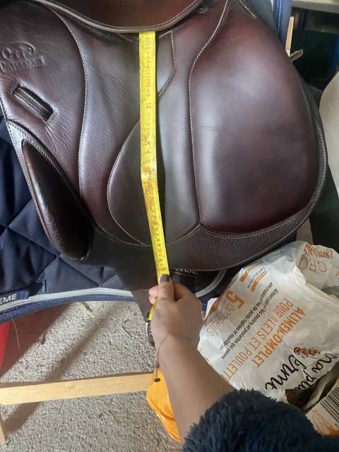 Sella da salto ostacoli Devoucoux Chiberta S 17.5" - 2019