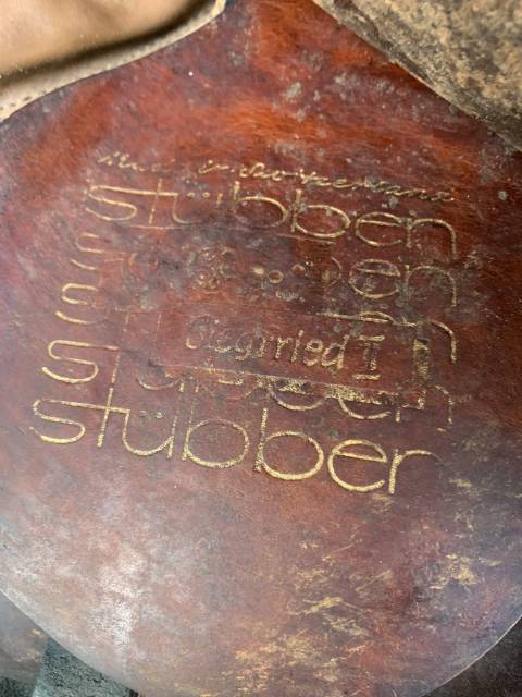 Sella da dressage Stubben  17.5" - 2015