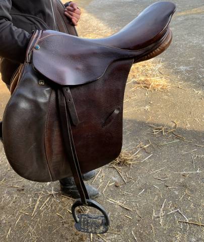 Sella da dressage Stubben  17.5" - 2015