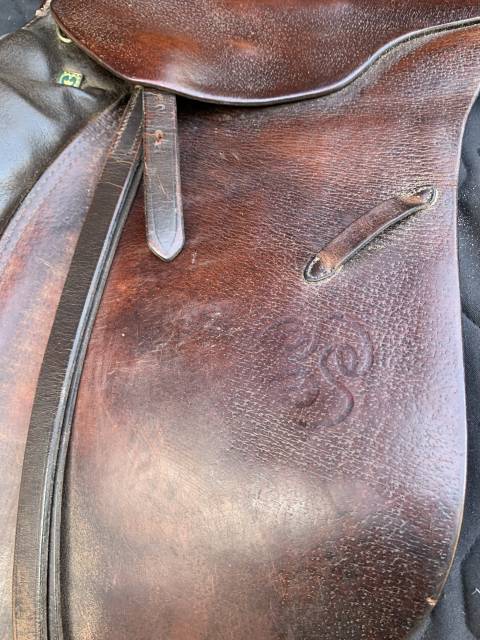 Sella da dressage Stubben  17.5" - 2015
