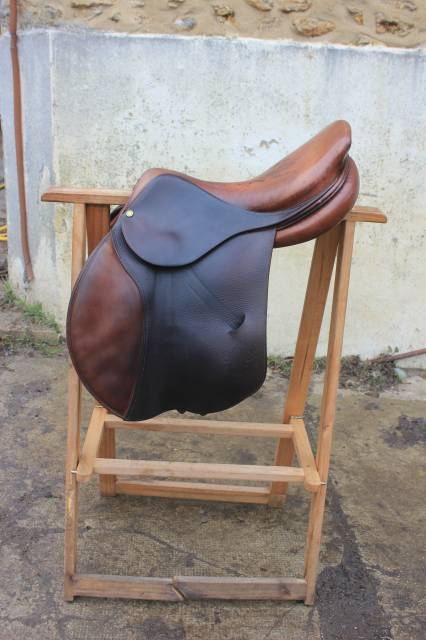 Sella da salto ostacoli Delgrange  17" - 2007