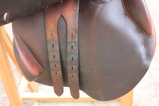 Sella da salto ostacoli Delgrange  17" - 2007