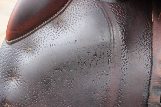 Sella da salto ostacoli Delgrange  17" - 2007