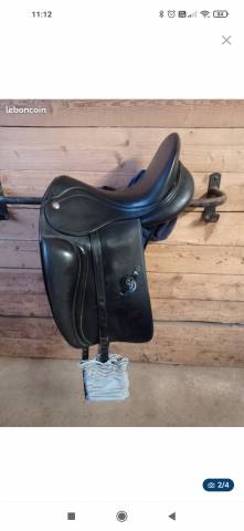 Sella da dressage Zaldi  17" - 2017