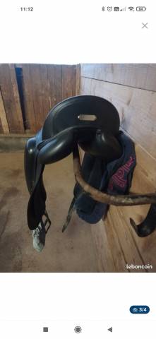 Sella da dressage Zaldi  17" - 2017