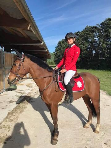 Sella da salto ostacoli CWD  17" - 2012