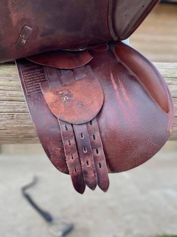 Sella da salto ostacoli Henri de Rivel  17.5" - 2019