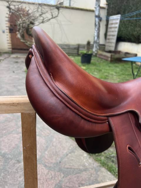 Sella da salto ostacoli Hermès  18" - 2017